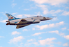 The Vector X-31 Races Through The Clouds During A Test Flight Of The Extremely Short Takeoff And Landing (estol) Image