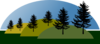 Hill Scenery Clip Art