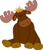 Moose Clipart Cartoon Images Kids Image