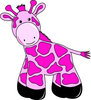Cartoon Baby Giraffe Smu Image