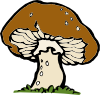 Big Mushroom Clip Art
