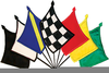Free Clipart Race Flags Image