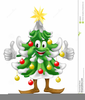 Pine Tree Mascot Clipart Image