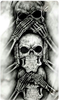 Greaser Skull Tattoos Image