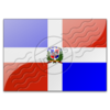 Flag Dominican Republic Image