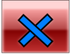 Red Close Button Hover Clip Art