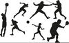 Sports Clipart Vector Image