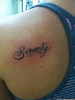 Serenity Name Tattoos Image