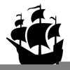 Clipart Of A Pirate Ship Image