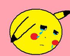 Crying Cartoon Ball Image