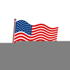 Free Clipart American Flag Image