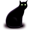 Black Cat 256x256 Image