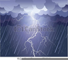 Clouds And Rain Clipart Image