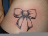 Ribbon Bow Tattoo Image