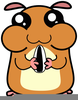Cartoon Hamster Clipart Image