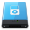Blue Ipod W Icon Image