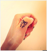 Bow Finger Tattoos Image