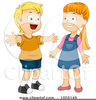 Girl Cousin Clipart Image