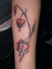 Bleeding Hearts Tattoo Image