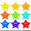 Clipart Stars Buttons Free Image