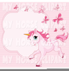 Free Clipart Pink Pony Image