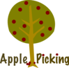 Apple Picking Tree Clip Art