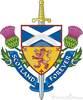 Scottish Flags Clipart Image