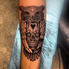 Owl Skull Tattoos Image