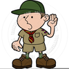 Boy Scout Animated Clipart Image