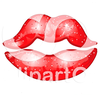 Red Lips Clipart Image