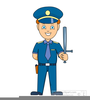 Free Traffic Cop Clipart Image