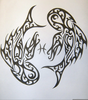 Pisces Tribal Tattoos Image