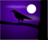 Raven Illustration Clip Art