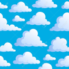 Clipart Blowing Clouds Image