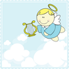 Baby Cartoon Angel Image