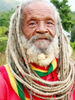 Old Rastafarian Man Image