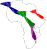 Africa Imperialism Map 2 Clip Art