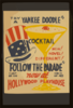Try A Yankee Doodle Cocktail - New! Novel! Different! -  Follow The Parade  Now At Hollywood Playhouse. Clip Art