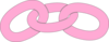 Pink Link Clip Art