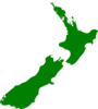 New Zealand Green  Clip Art