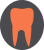 Orange Tooth Final Clip Art
