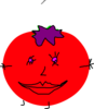 Squidgy Tomato Clip Art