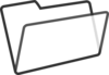 White Folder Clip Art