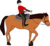Horse Riding Lesson Clip Art