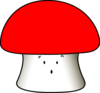 Surprised Mushroom Clip Art