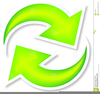 Clipart Of The Refresh Button Image