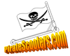 Pirate Scooters Logo With Skull Image