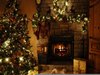 Christmas Fireplace Wallpapers Image