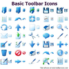 Basic Toolbar Icons Image