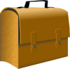 Leather Business Suitcase Clip Art